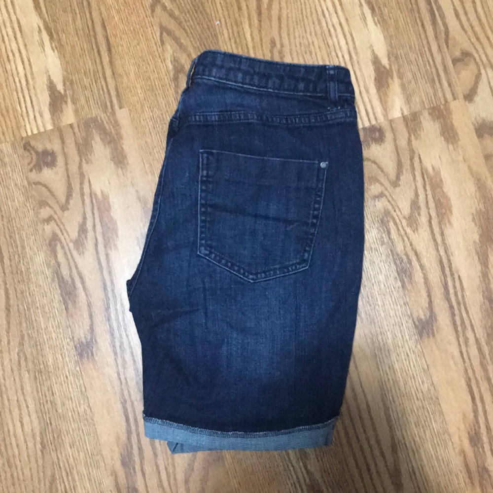 Elle Dark Jean Shorts